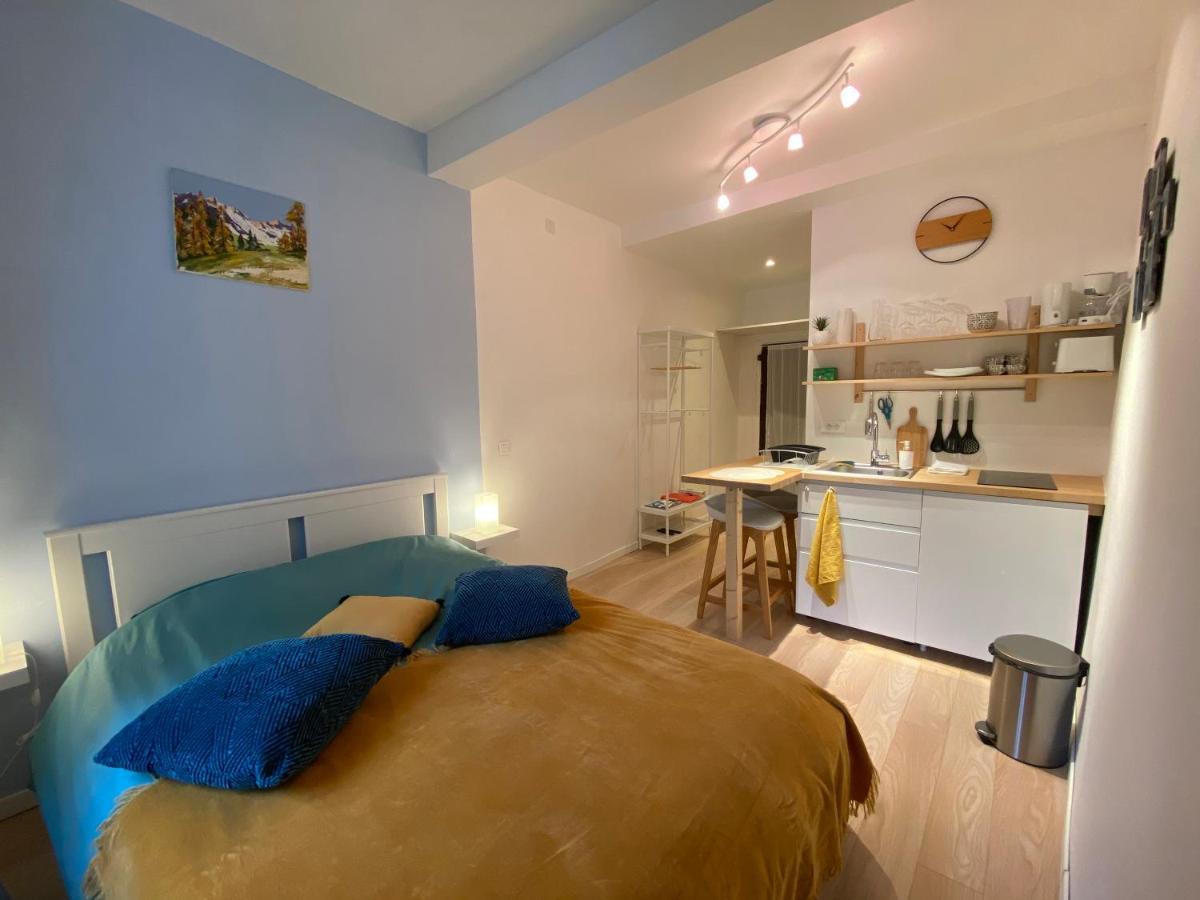 Studio Tres Agreable Proche De Auron Saint-Etienne-de-Tinee Bagian luar foto