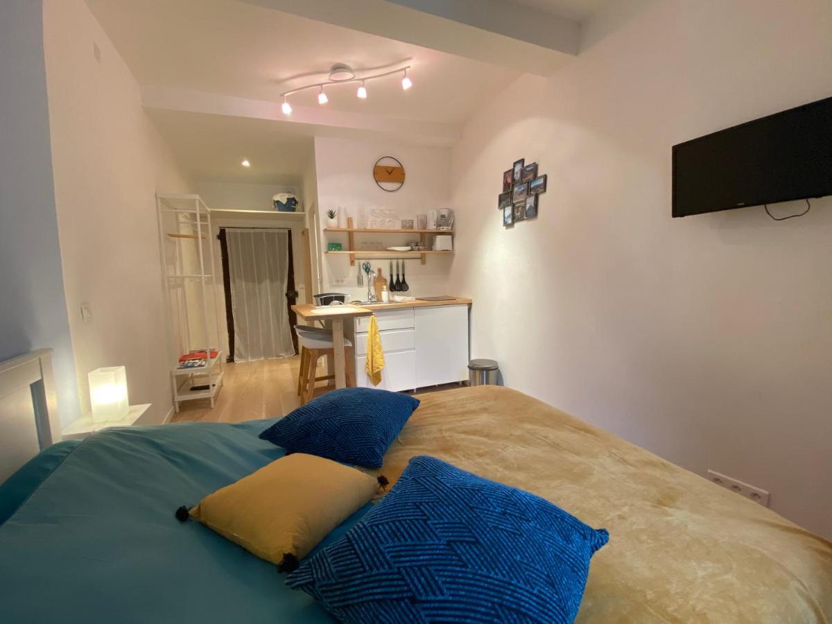 Studio Tres Agreable Proche De Auron Saint-Etienne-de-Tinee Bagian luar foto