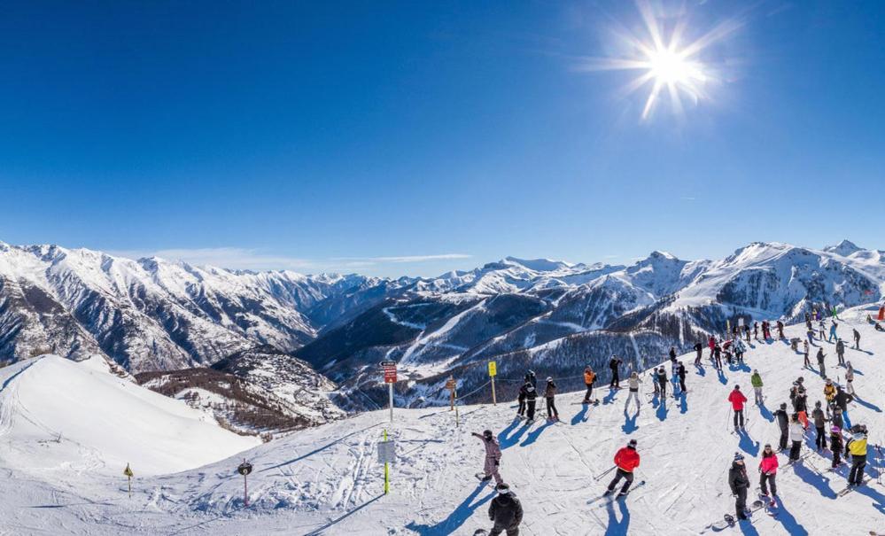 Studio Tres Agreable Proche De Auron Saint-Etienne-de-Tinee Bagian luar foto